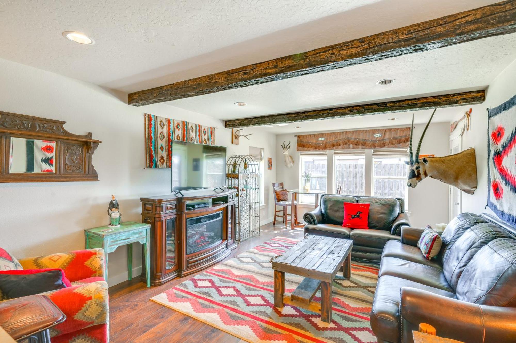 Ennis Vacation Rental With Balcony Walk To Downtown Exterior foto